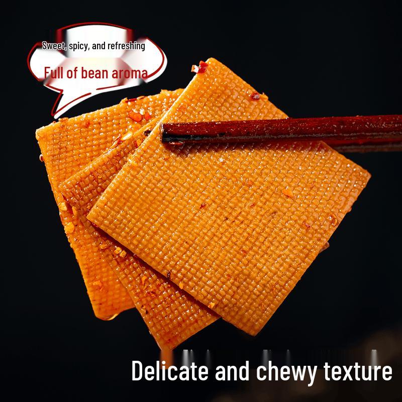 Jiujiuyaw Sweet & Spicy Thin Dried Tofu Snack
