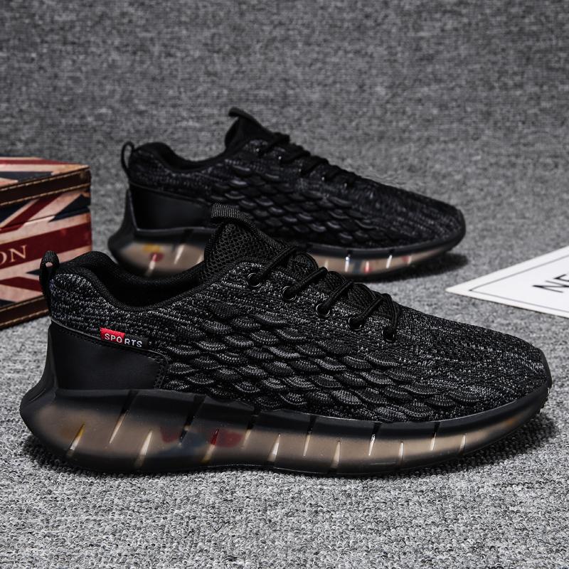 

Мужские летние туфли из кокоса, дышащие, тонкие, сетчатые, мужские, с мягкой подошвой, черные, для папы, модные 44