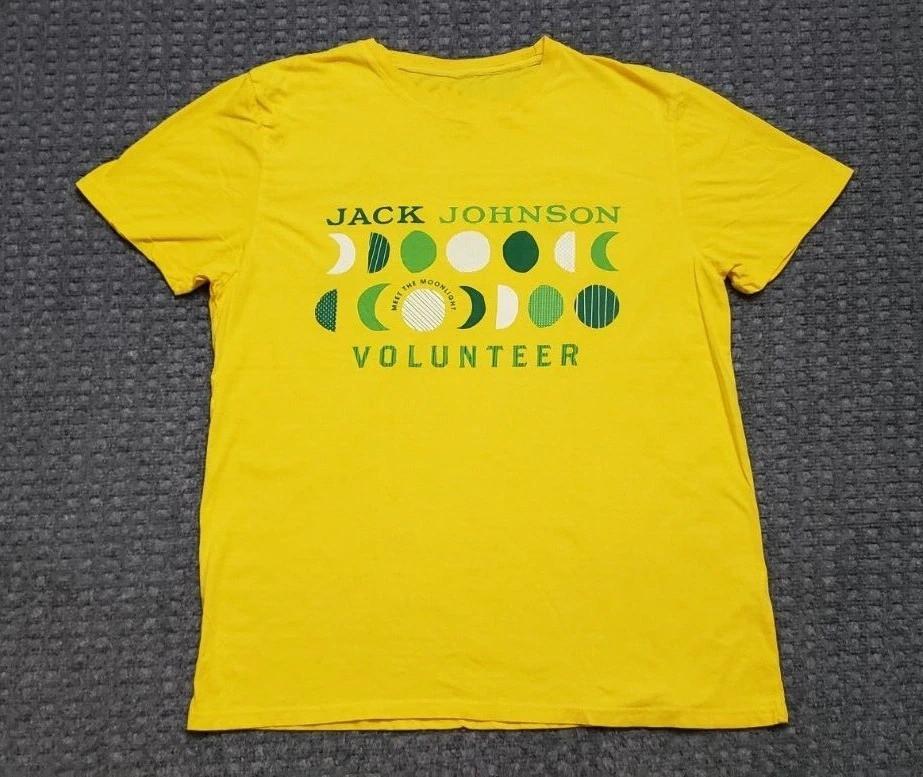 Jack Johnson  Volunteer Yellow T Shirt  All Size Shirt CM168 Unisex T-Shirt M