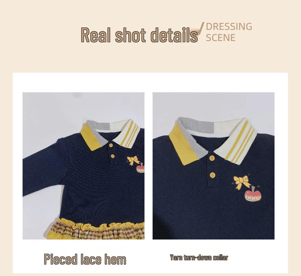 2025 New Girls' Korean Style Casual Sweatshirt and Jeans Set - Fashionable Autumn Outfit for Kids