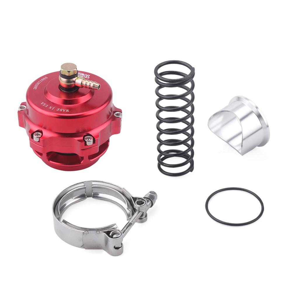 RASTP-High Quality Tial style 50mm Blow Off Valve CNC BOV Authentic with v-band Flange with logo RS-BOV027