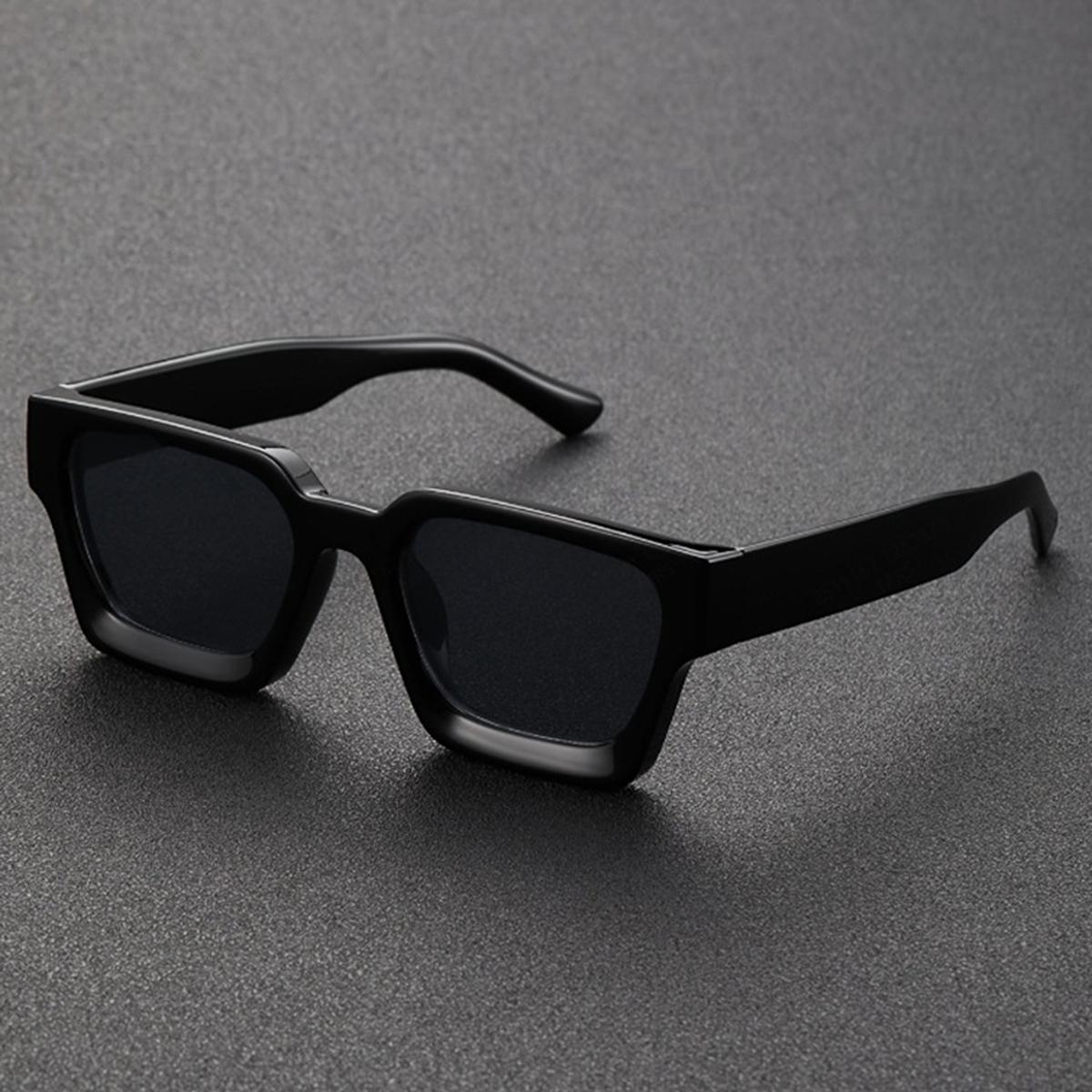 Attractive Glasses Women's Clear New Thick Frame Sunglasses Trend Box Foreign Trade Glasses Personality Big Frame Sunglasses Sunglasses Men's Sunglasses