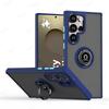 Ring Holder Magnetic Phone Case For Samsung Galaxy S25 S24 S23 S22 S21 S20 Ultra Plus FE Note 20 Ultra Shockproof Cover Fundas