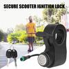 Electric Scooter Ignition Lock with Keys Easy To Use E-scooter Throttle Accelerator Starter Switch Lock for Kukirin G2 Pro/G2 Max