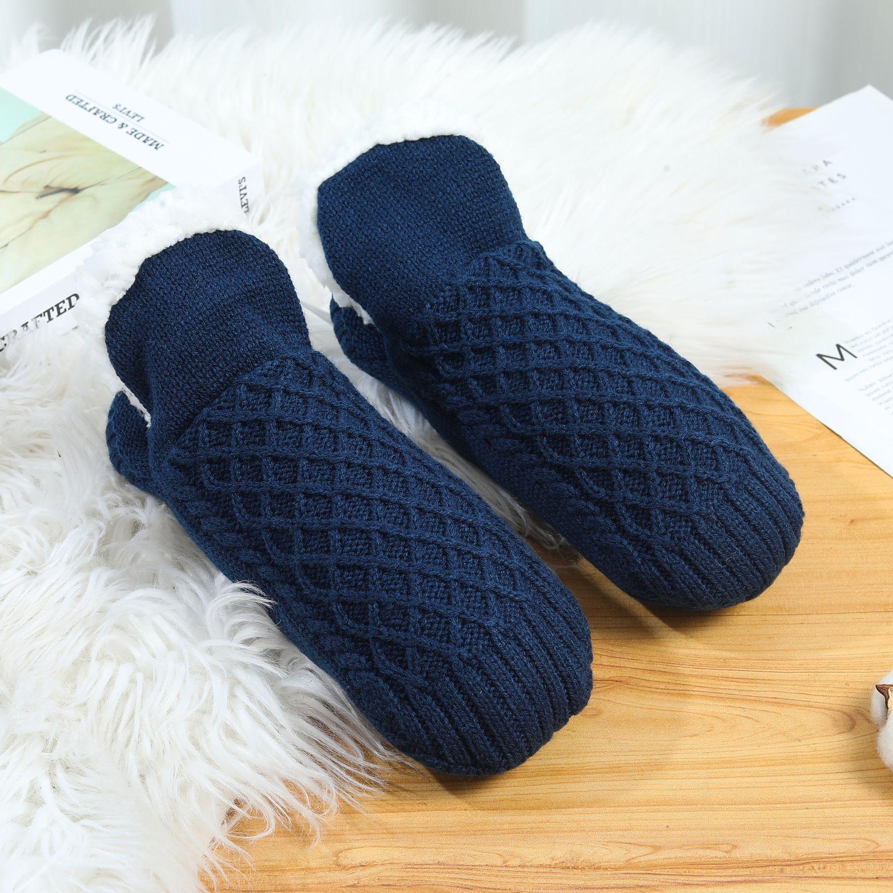

Women s Fleece-Lined Non-Slip Indoor Warm Sock Covers for Autumn and Winter One Size (36-39)