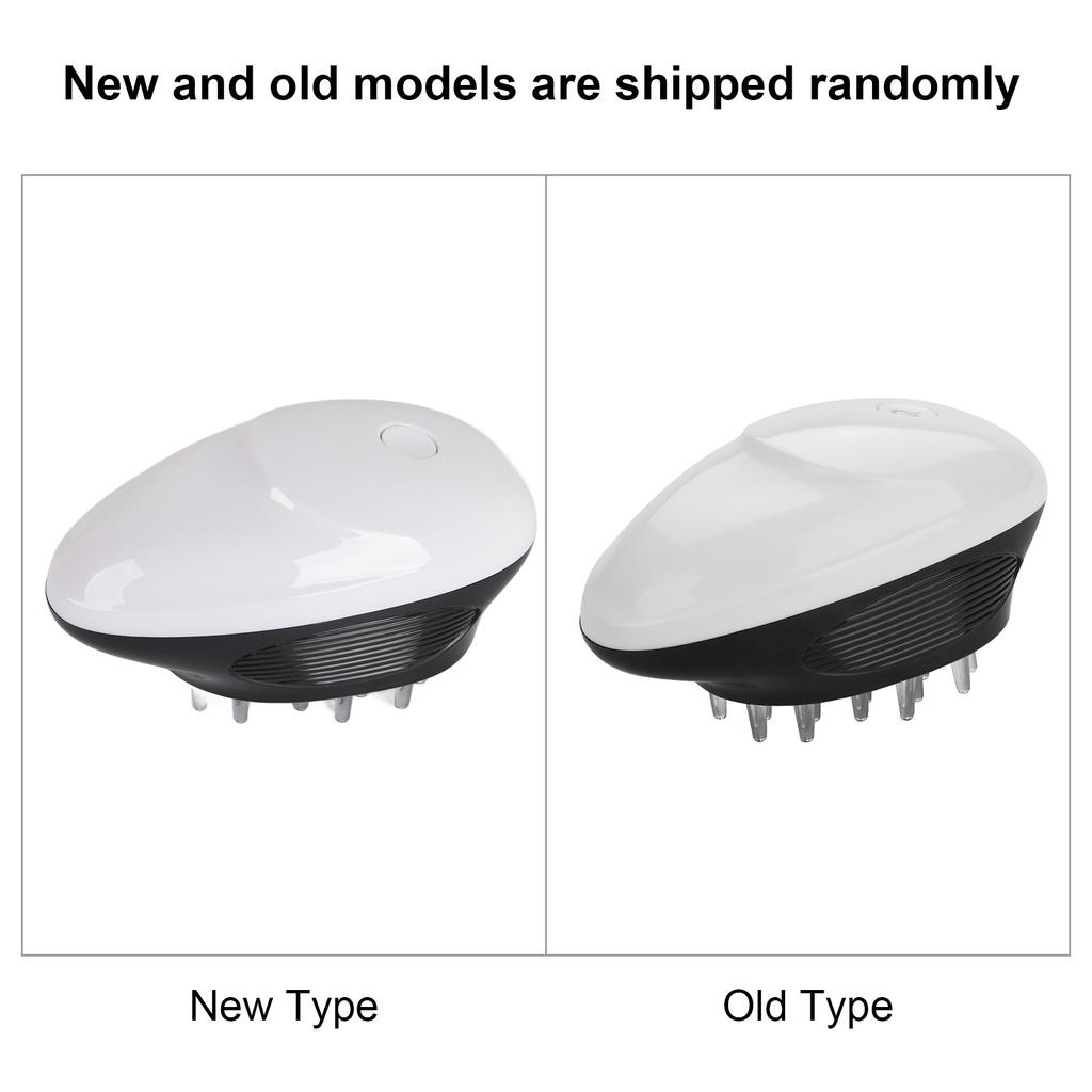 8000rpm Micro Vibration Head Massage Comb Prevent Static Electricity Electric Head Massager