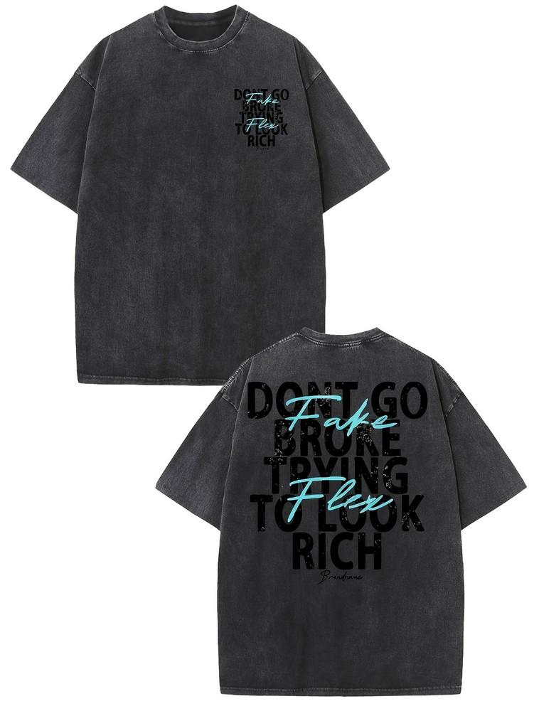 Bourbon Street Old Row Looziana Washed Cotton T-Shirt Vintage Street Double-Sid Unisex T-Shirt XXXXL