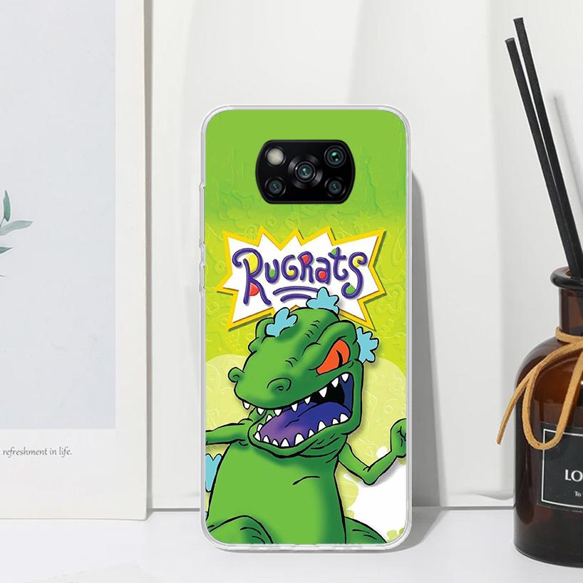 Cartoon R-Rugrat Phone Case For Xiaomi Poco X7 X6 X5 X4 X3 Nfc F6 F5 Pro F4 Gt F3 F2 F1 M5S M4 M3 Art Fundas Back Cover