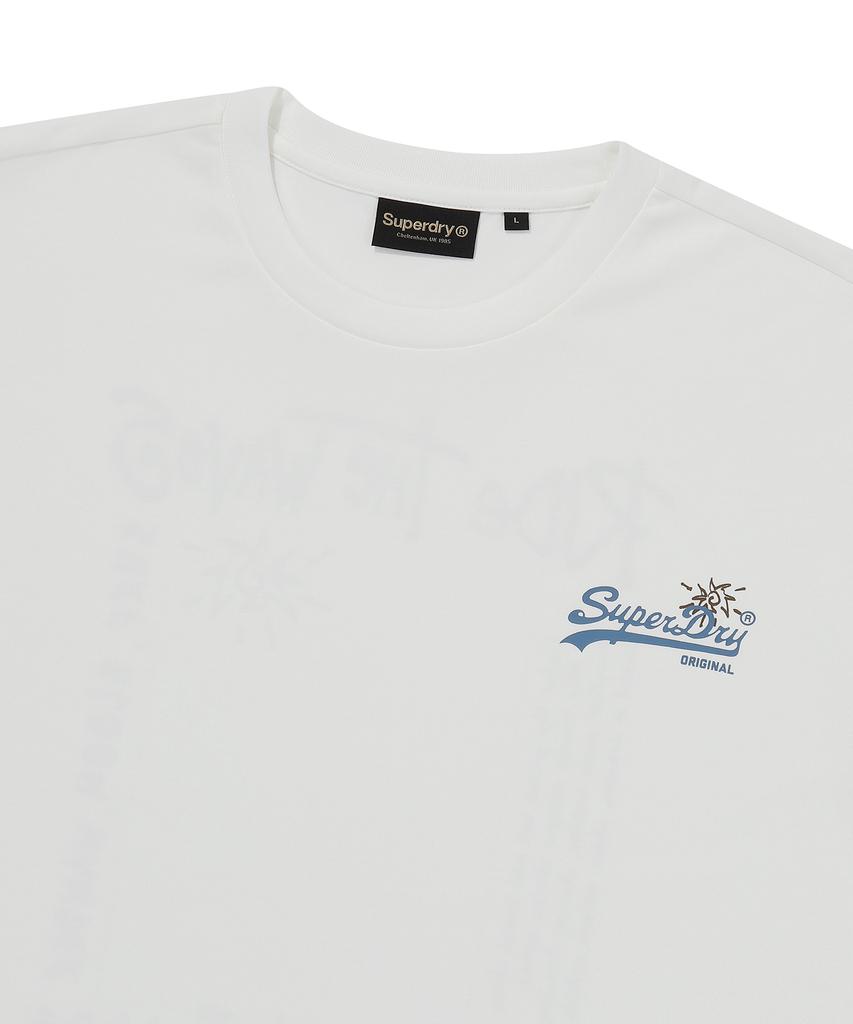Syupeodeulai Summer Graphic T-Shirt White Sduiscq53Wht