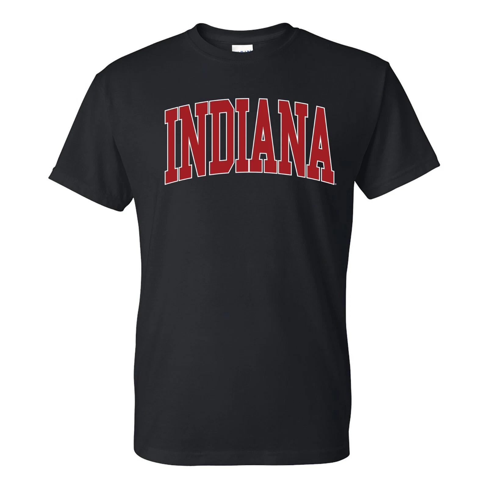 Indiana Hoosiers Mega Arch - NCAA University Short Sleeve T-Shirt 4XL