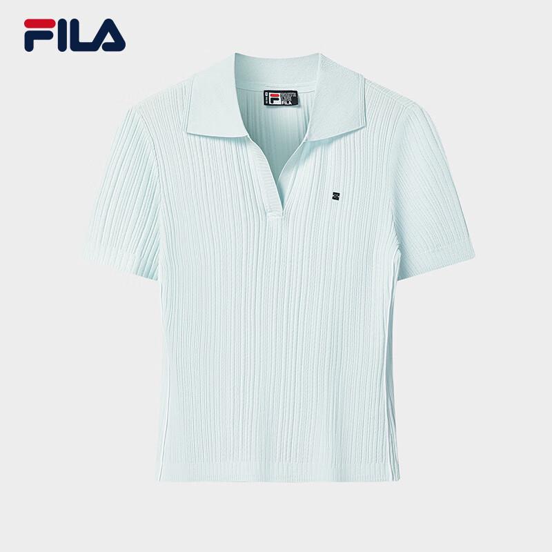 Fila Women's 2026 Summer Short-Sleeve Knitted Top