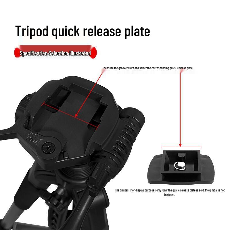 Laser Cannon Camera Tripod Quick Release Base Plate Accessory