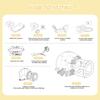 Inflatable Bubble House Clear PVC Dome Tent with Blower Quick Inflation 3-5 Min for Kids Party Backyard Garden Outdoor Play CE EN71 Certified