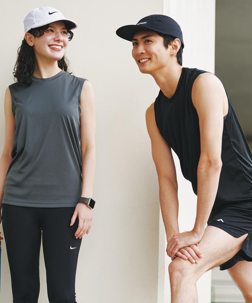 GLIMMER [3Pack] Air Cooling Soft Functional Cool Plain Sleeveless T-Shirt