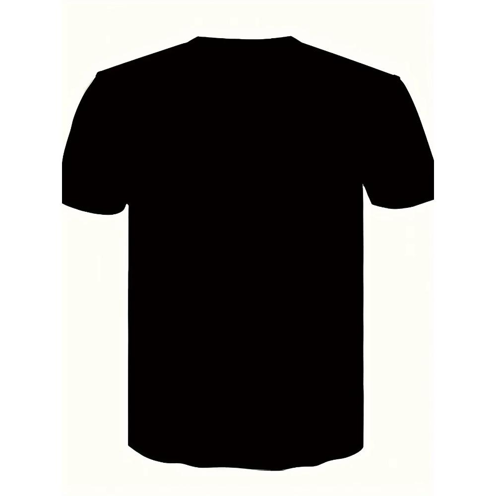 RARE BREED Graffiti-Stil Schickes Herren T-Shirt mit Rundhalsausschnitt und kurzen Ärmeln - Sommer-Mode T-Shirt für Alltag und Fitness
