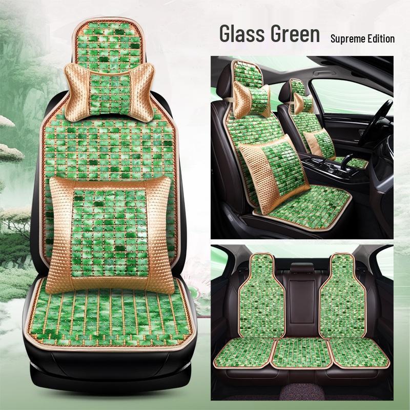 HANDUNYOU Resin Jade Summer Car Seat Cushion