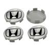 4pcs Car Wheel Center Cover Stickers Hub Cap Auto decoration accessories For Honda Fit Jazz GK5 Civic CRV Accord City HRV XRV ahz256