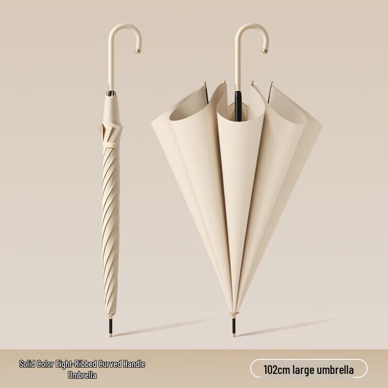 MAYDU Women's Luxury Long-Handle Umbrella