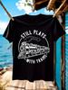 Vintage Tshirt Vintage Train Graphic Tshirt - STILL PLAYS...