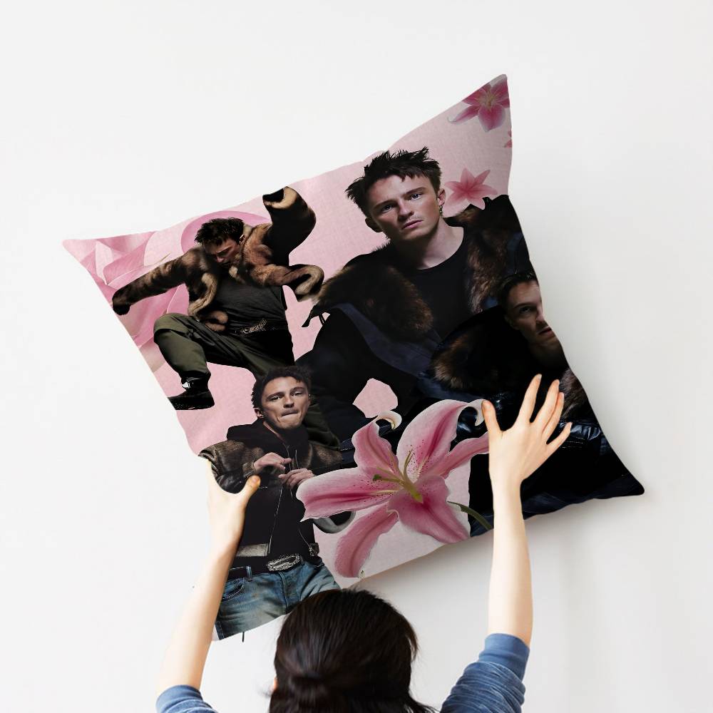 Actor DDrews Starkey Cushion Cover Car Throw Pillow Case For Sofa Car Christmas Gift xcm xcm