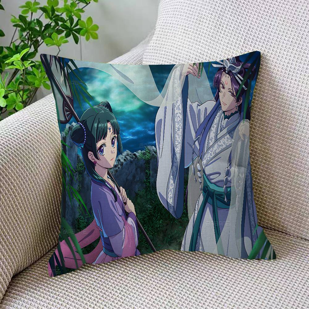 The Apothecary Diaries Anmie Cushion Cover Decorative Pillow Sofa Home Decor Case Pillow Cases