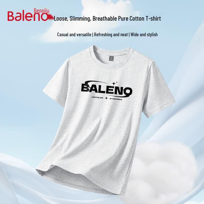 Baleno Men s Pure Cotton Short Sleeve T-Shirt 2XL