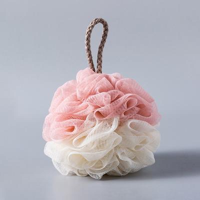 Soft Bath Shower Sponge Mesh Ball for Exfoliation Effective Body Puff for Clean Skin and Refreshing Experience