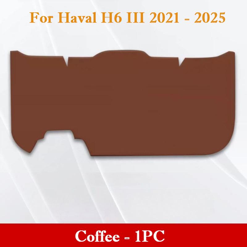 For Haval H6 H6S Car Trunk Door Anti Kick Pad Tailgate PU Leather Anti Dirt Protective Mat Interior Cargo Liner Auto Accessories