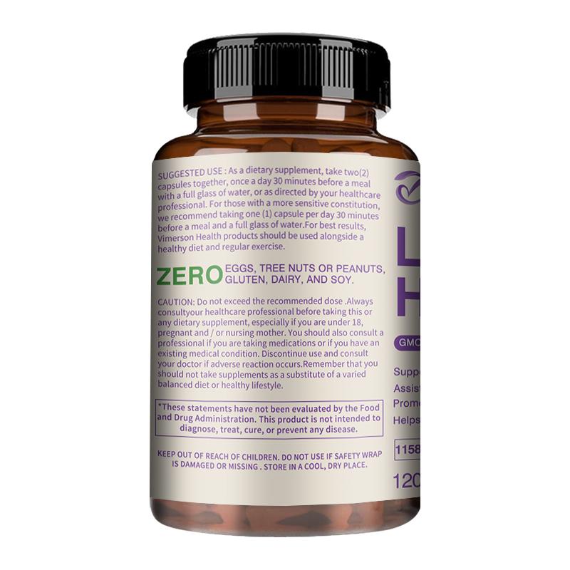 CREVIP Milk Thistle Liver Care Capsules, 1158mg, Plant Extract Liver Care, Digestive Diet Capsules, Suitable for Adults