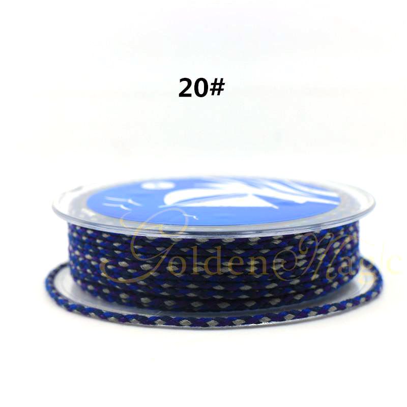 Colorful Carrying Strap Braided Rope Hand-Made Cotton Threads Handcraft Braiding Rope Braided Rope Bracelet Braiding Thread Crafts Tassel DIY Material