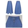 Women's Skirt 2026 Loose Fashionable Over-the-Knee Skirt Casual Long Skirt