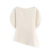 2026 Spring European & American Style Puff Sleeve Top - Simple & Versatile Fashion