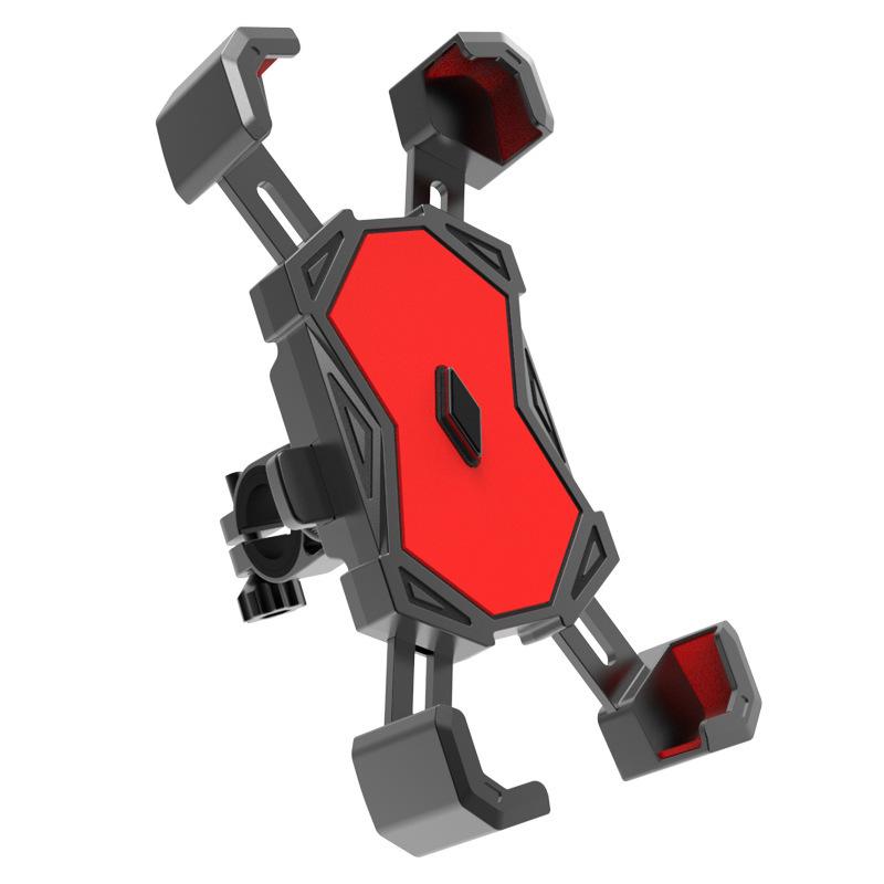 Shockproof Four-Claw Phone Holder for Bicycles, Scooter & Motorcycle Riders