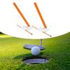 Golf Alignment Stick Holder Portable Swing Training Indoor Outdoor Backyard Golf Course Accessories for Beginner Gift Indoor