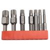 High Hardness Screwdriver Bits Silver 12 Point Alloy Steel