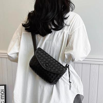 Bolsa de Cintura de Nicho Design High-end Bolsa Simples para Deslocamento Bolsa de Ombro Único para Mulheres Bolsa Transversal Casual Fashionável e Versátil