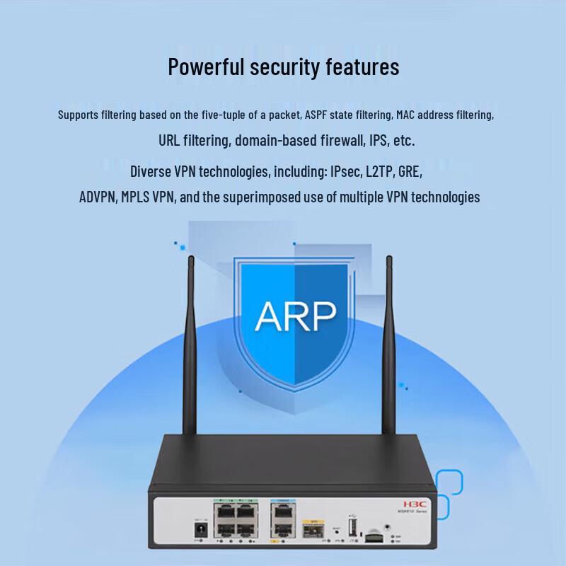 H3C MSR810-LM Multi-Service AD-WAN Router