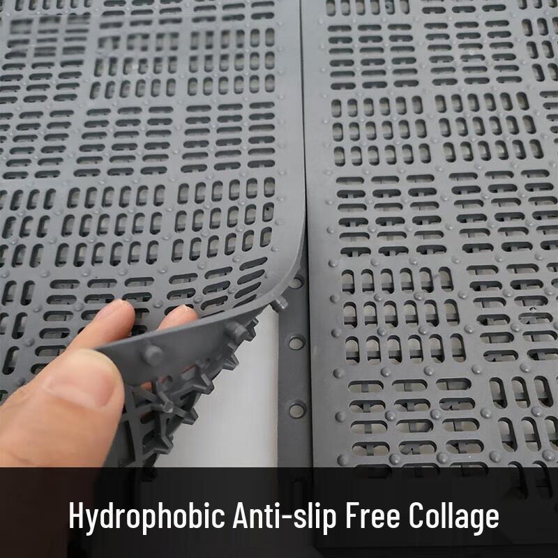 Commercial Grade PVC Non-Slip Hydrophobic Drainage Mat