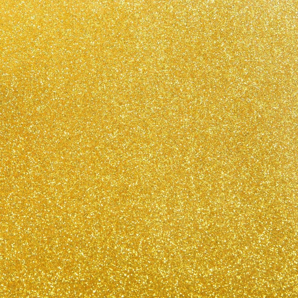 30cm x List Třpytivý potisk List Oblečení Bavlna Teplo Přenos Gumový list 08-Topazová Zlatá/Zlatá cca. 1m/Glitrová nažehlovačka na tričko