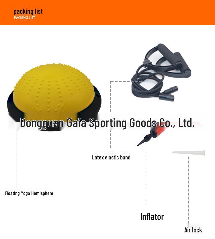 Mini Yoga Half Ball for Core and Abdominal Strength Training