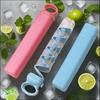 Moldes Caseros para Hacer Hielo Bandeja Duradera de Hielo de Cubitos con Prensa Congelación Rápida Molde de Silicona Refrigerador Reutilizable Cocina Barra Molde de Cubitos de Hielo