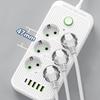 Quick Charge Multitap Socket USB Type C Electrical Power Strip Electrical Socket  AC Power