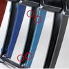 3D Car Front Grill Cover for BMW X1 E84 2010 2011 2012 2013 2014 2015 Accessory