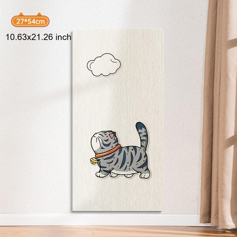 Adhesive Cat Scratch Board Can Be Attached To Walls Sofas Anti Cat Scratch Protection Furniture Wear-resistant Cat Claw Board