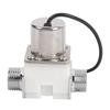 Wassersteuerung Elektrisches Impuls-Magnetventil G1/2in DC Kunststoff Edelstahl Automatischer Schalter Zubehör