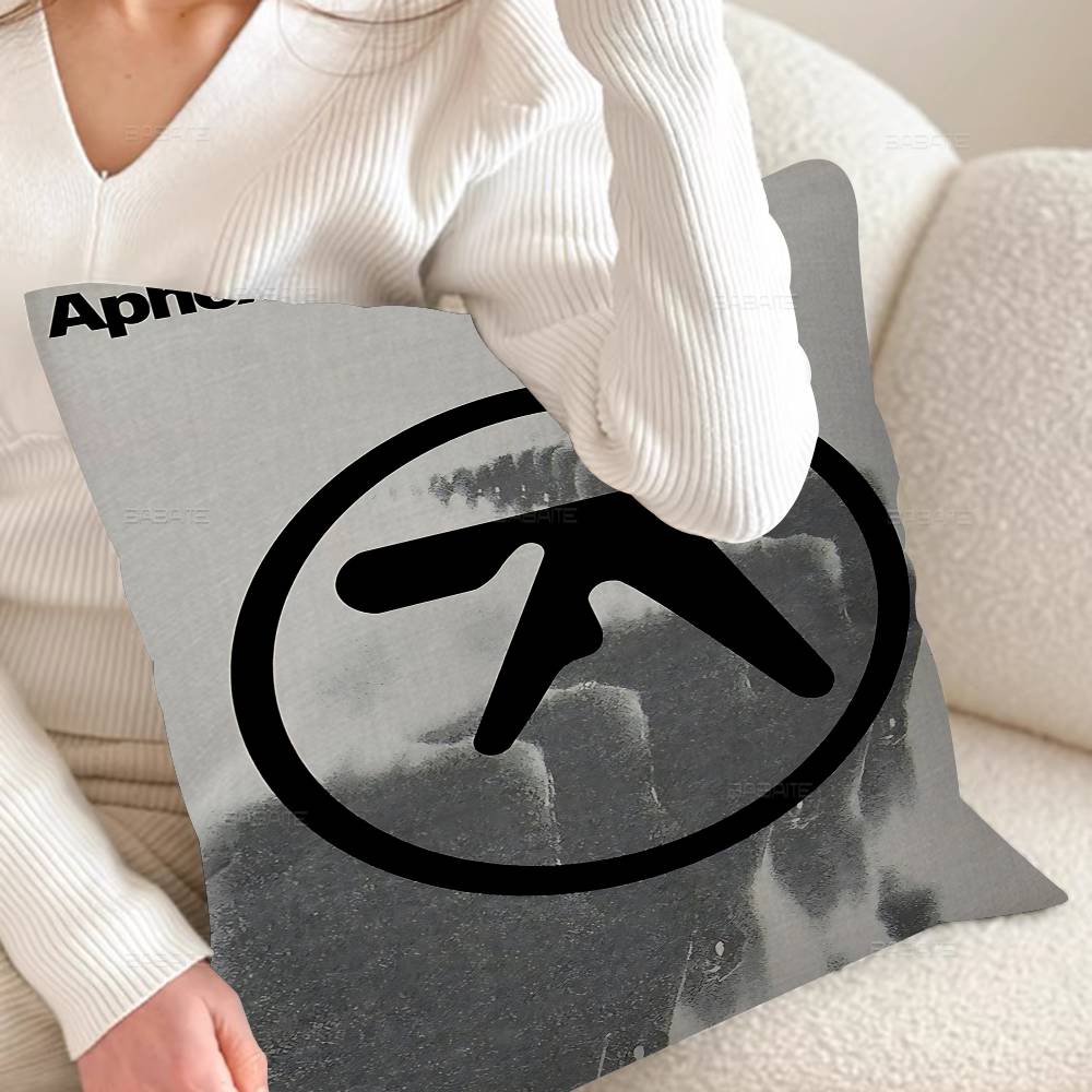 DJ A-Aphex T-Twin Pillow Cushion Cover Pillowcase Living Room Sofa Home Decor Customized