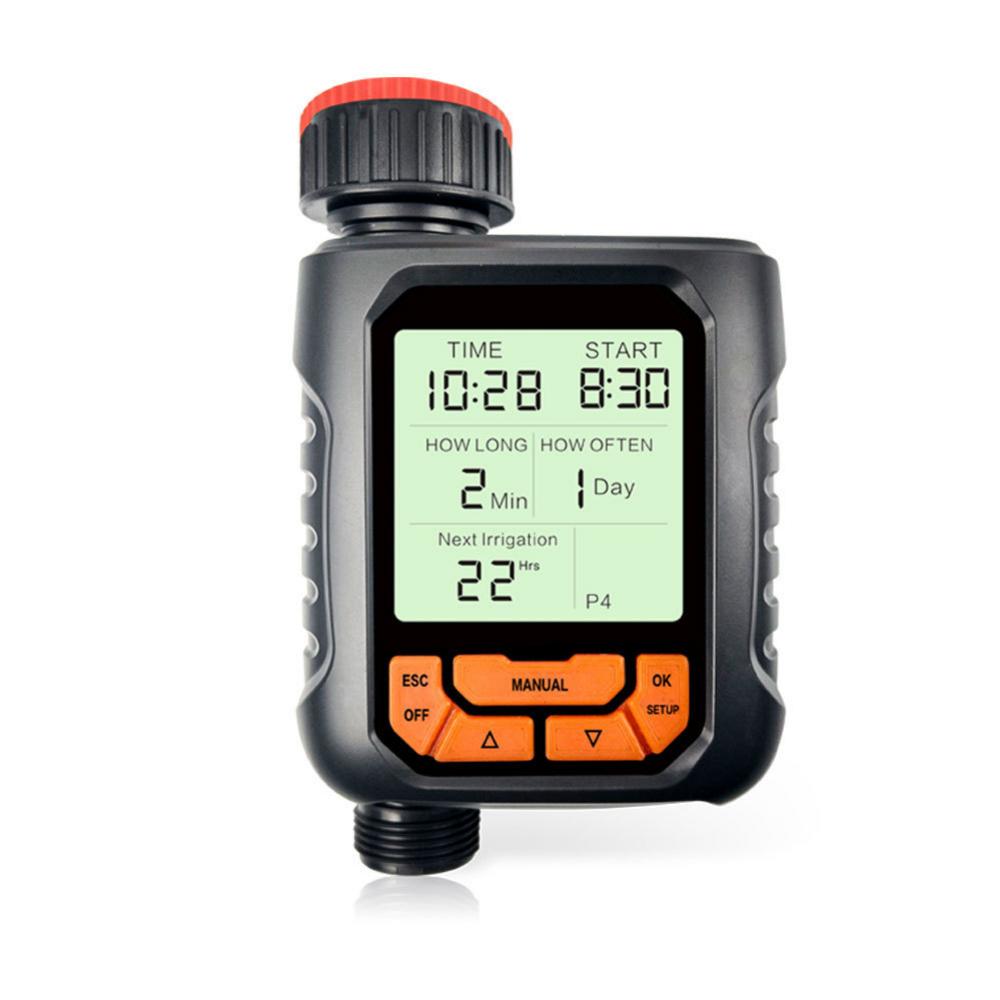 

Garden Hose 1 Outlet Large LCD Screen Programmable Irrigation Timer Garden Lawn Manual