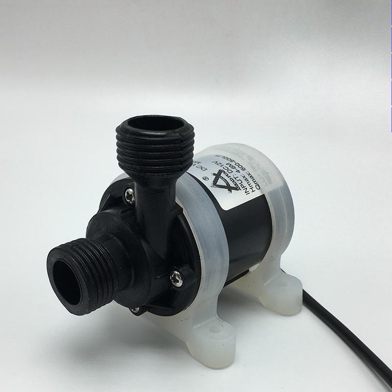 AW500S 800L/H DC12V/24V DC Mini Water Circulation Pump, Mini Centrifugal Pump for Yacht and RV, Ship Pump