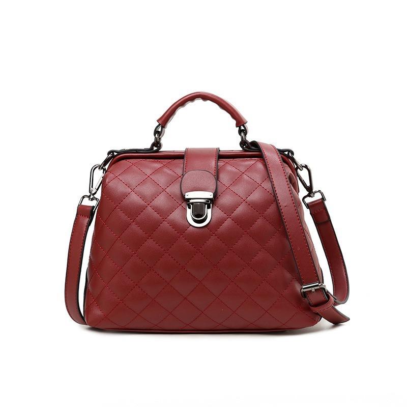 Retro Women s Handbag, Fashionable Shoulder Bag, Crossbody Bag, Single-shoulder Lady s Bag бордовый