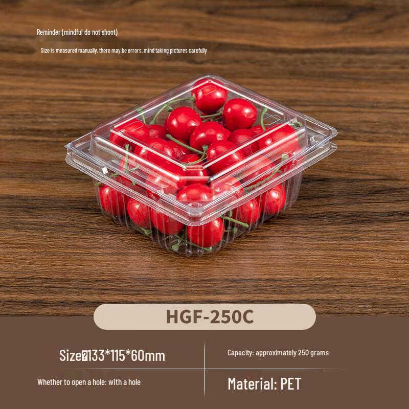 Disposable Transparent Fruit Box